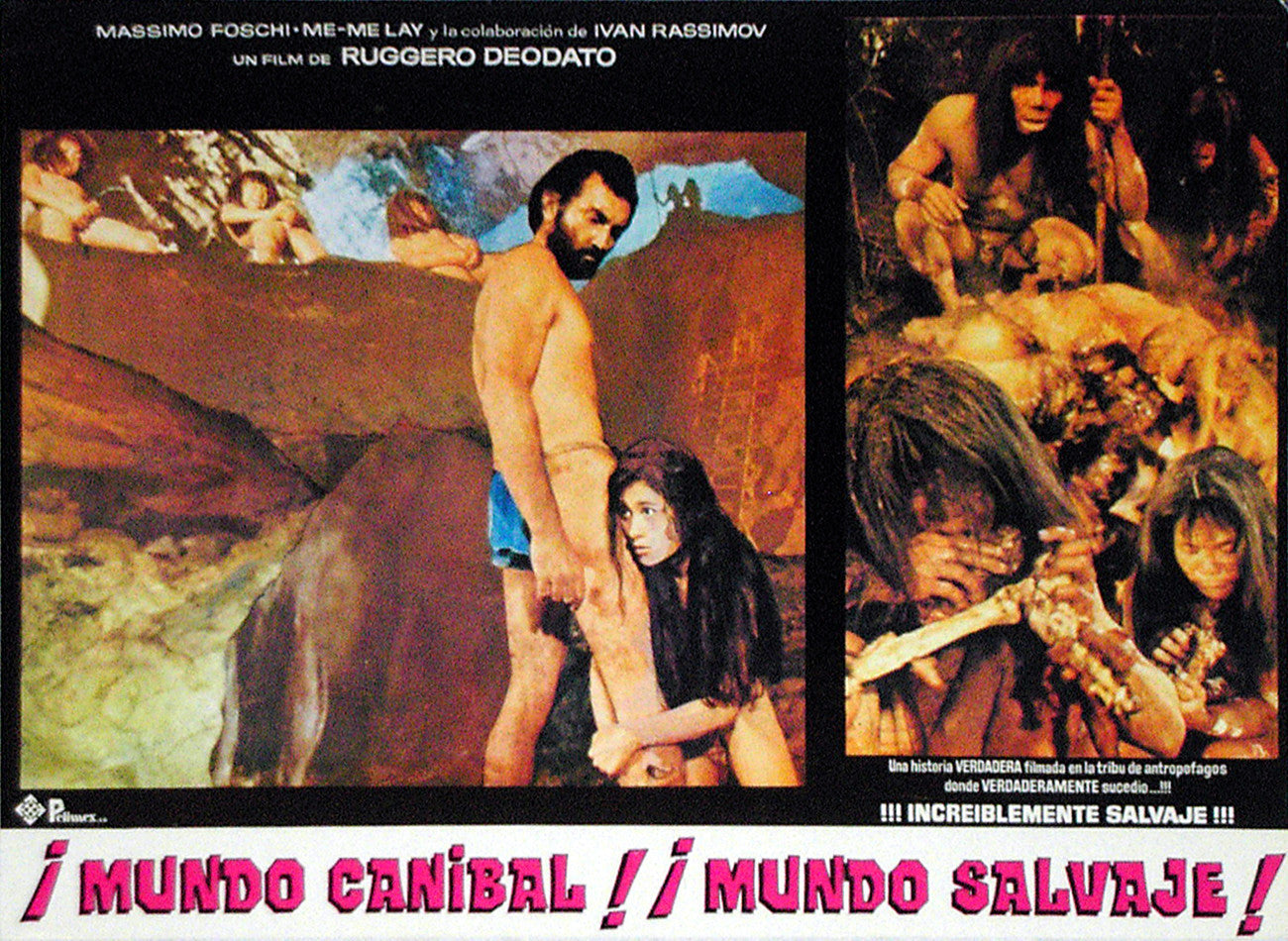 JUNGLE HOLOCAUST - Spanish lobby card v4