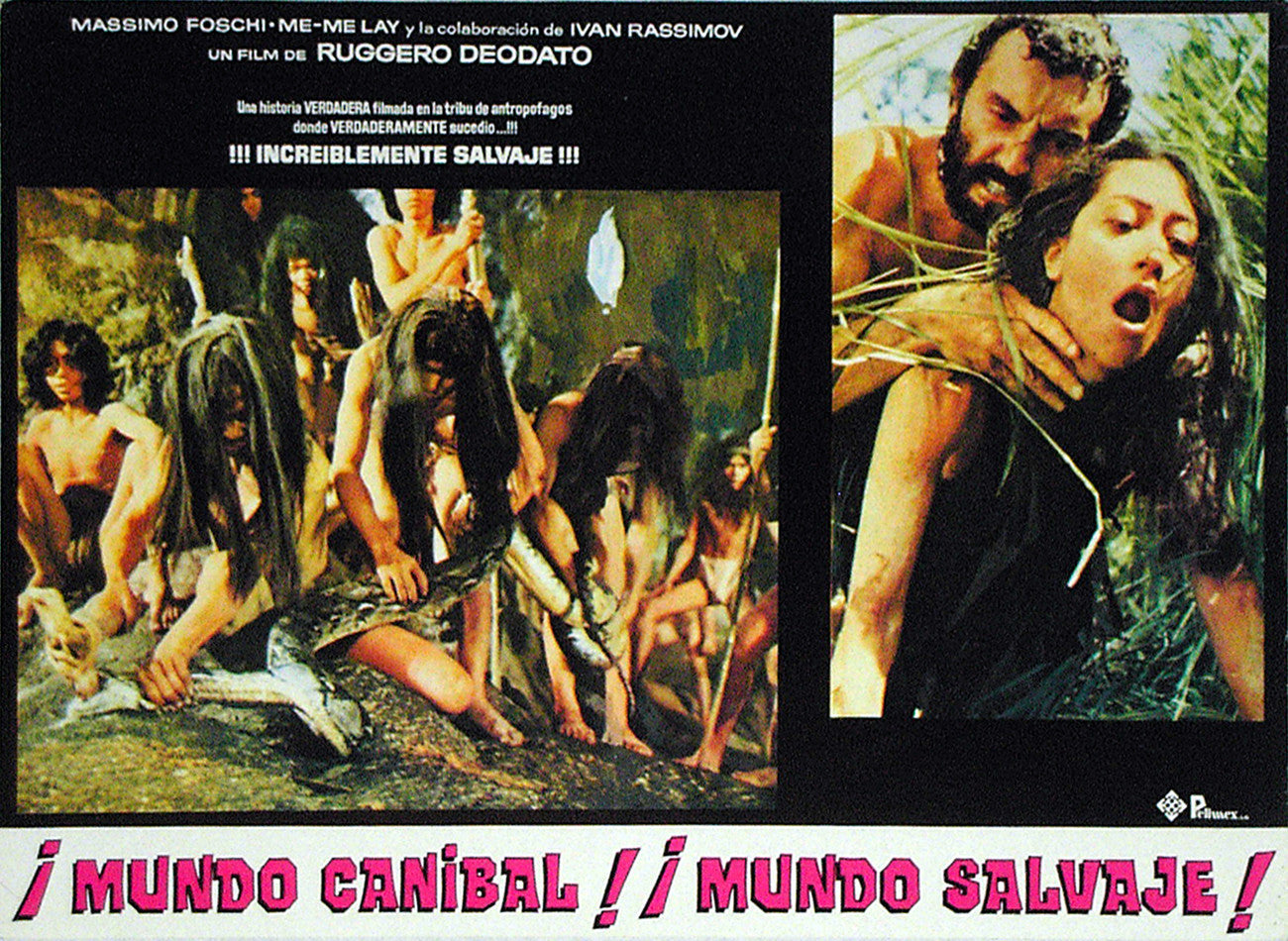 JUNGLE HOLOCAUST - Spanish lobby card v5