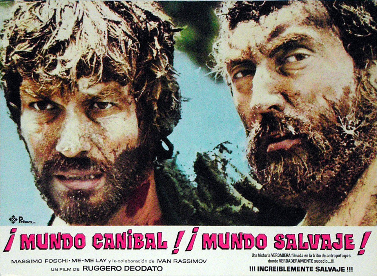 JUNGLE HOLOCAUST - Spanish lobby card v8