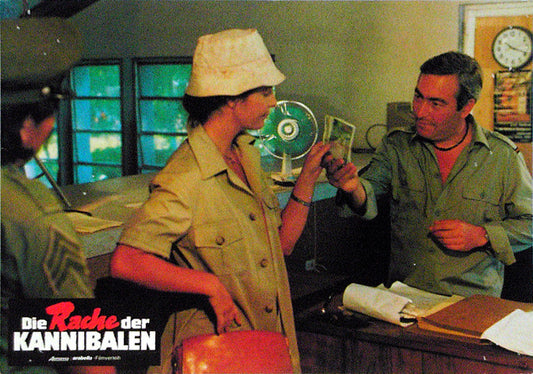 MAKE THEM DIE SLOWLY - German lobby card v18