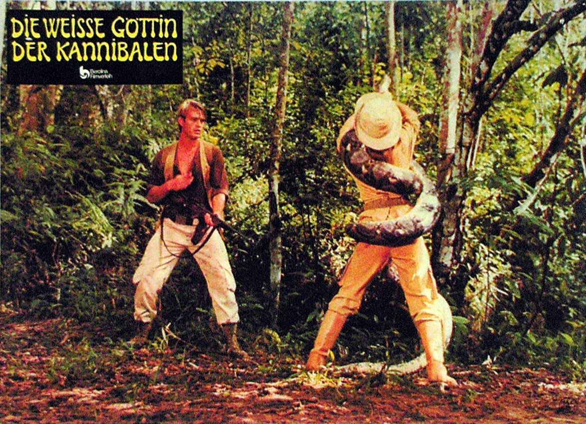 MOUNTAIN OF THE CANNIBAL GOD, THE - German lobby card v2