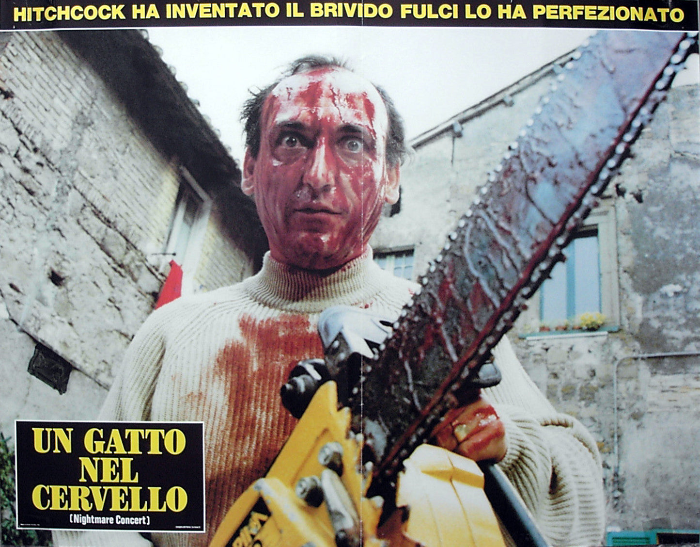 NIGHTMARE CONCERT - Italian photobusta poster v2