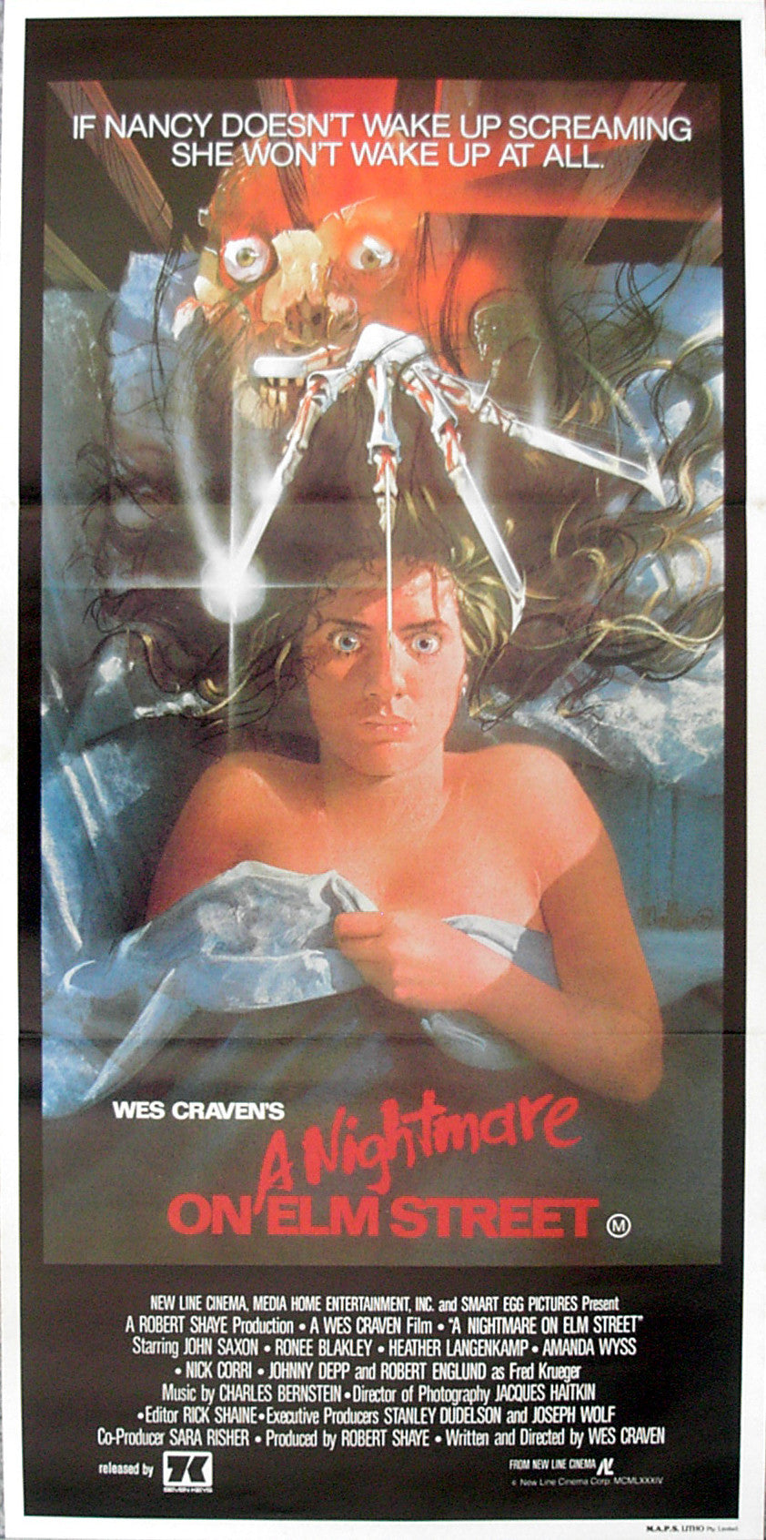 NIGHTMARE ON ELM STREET, A - Australian poster