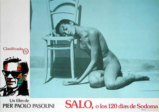 SALO: 120 DAYS OF SODOM - Spanish lobby card v08