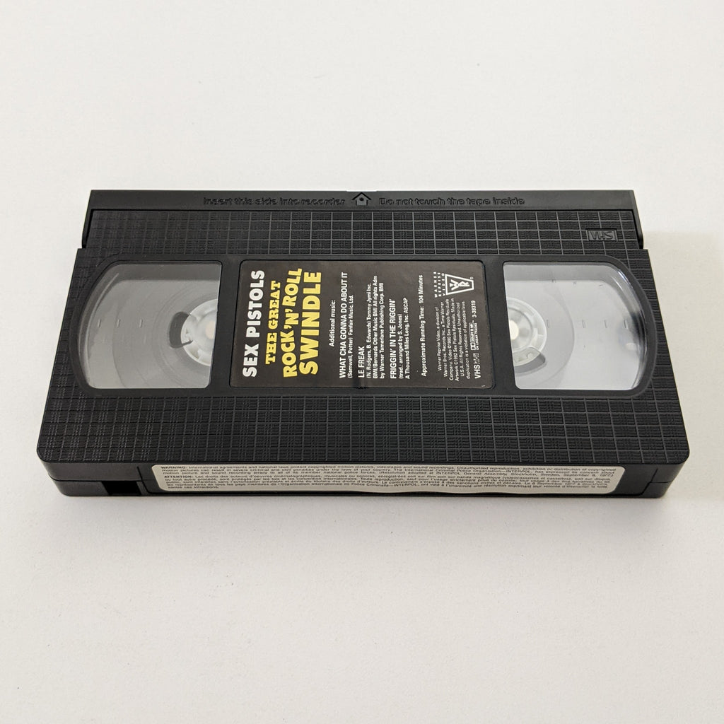 The Sex Pistols: The Great Rock 'N' Roll Swindle (1980) Music VHS — product photograph