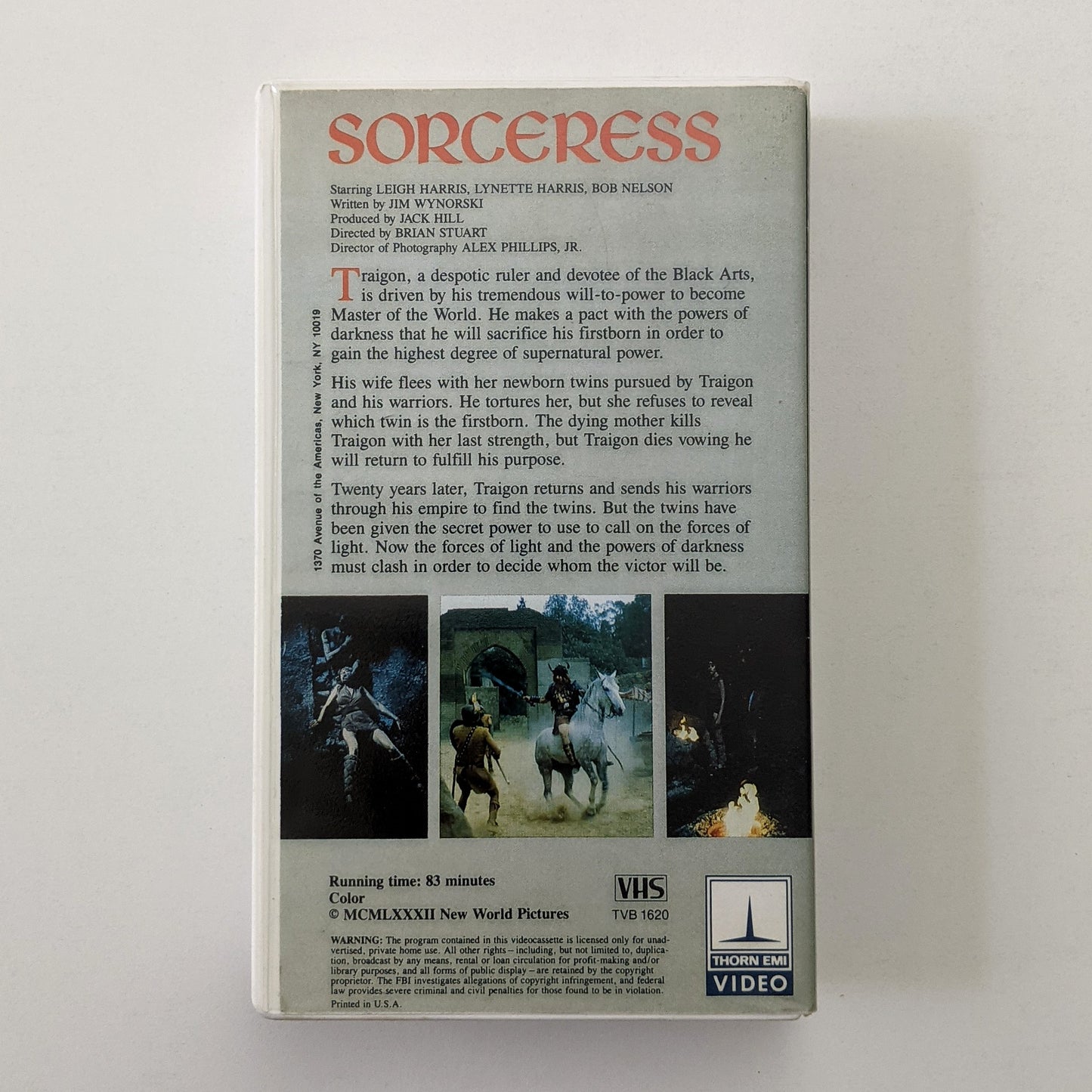 Sorceress (1982) North American VHS