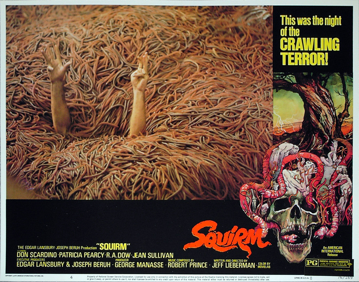 SQUIRM - US lobby card v4