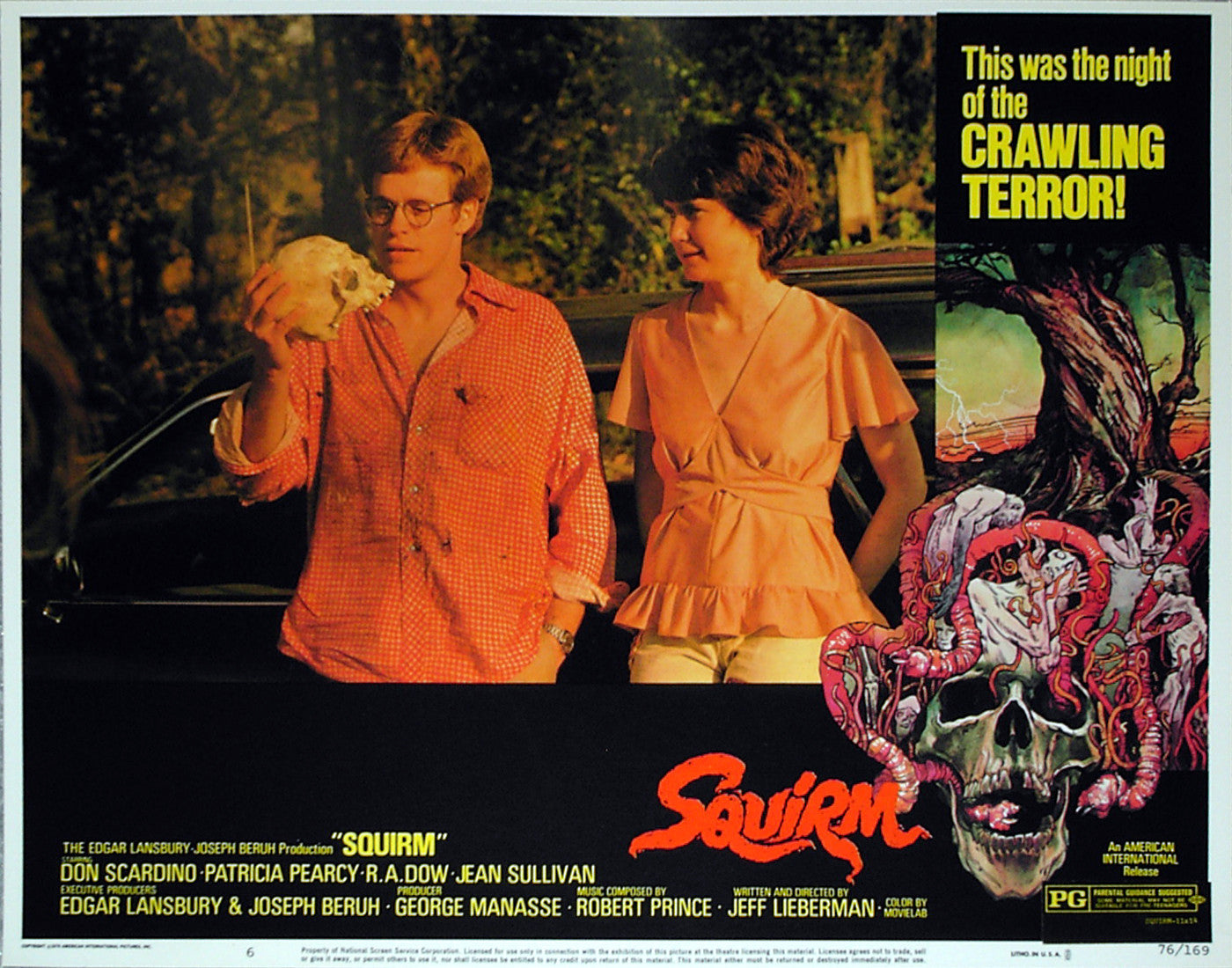 SQUIRM - US lobby card v6