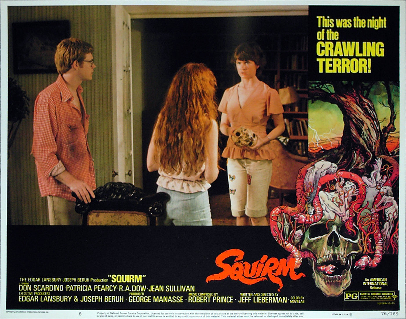 SQUIRM - US lobby card v8