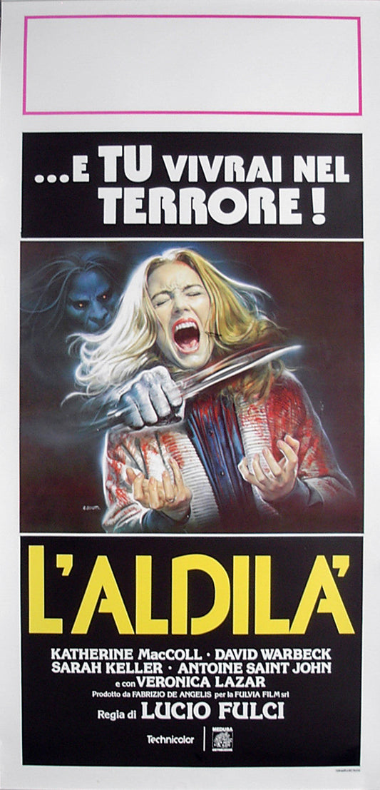 BEYOND, THE - Italian locadina poster