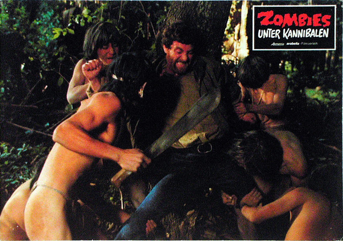 ZOMBIE HOLOCAUST - German lobby card v08